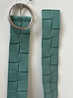 NWT $850 Ремень Bottega Veneta Intrecciato из кожи наппа 36/90 IT 577933 