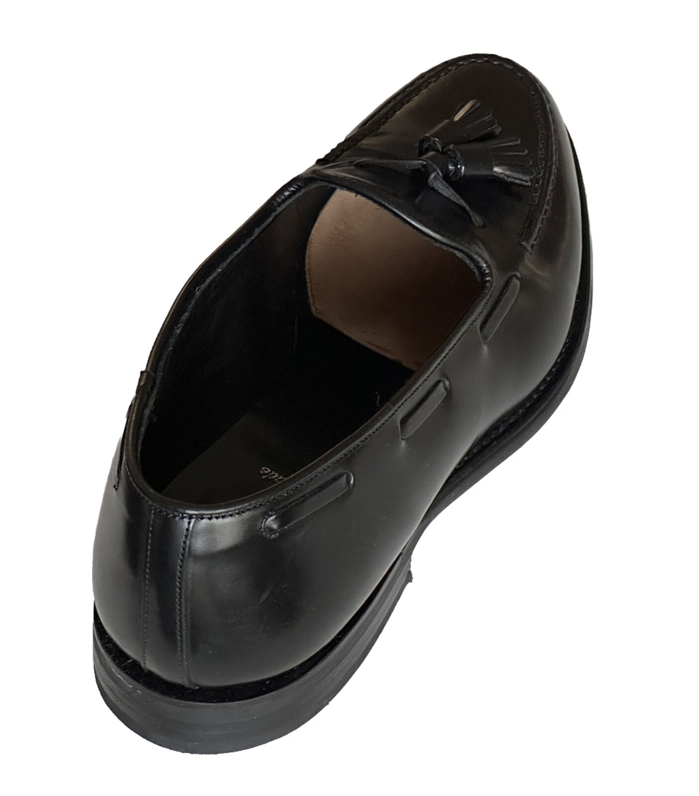 Мужские черные кожаные туфли-шиканы Church's Binder 10 US EDC040 UK 
