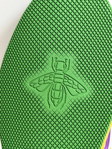 NIB Gucci Basket Demetra Leather  Multicolor High-top Sneakers 11.5 US 661303 IT