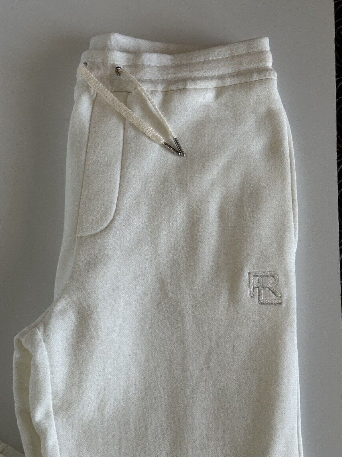 СЗТ $695 Ralph Lauren Purple Label Большие повседневные белые брюки, сделано в Италии 