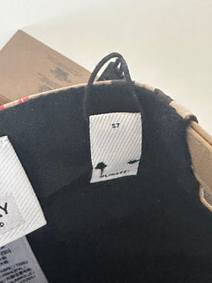 NWT $400 Бейсбольная кепка Burberry Stripe TB Archive Бежевая M (57 см) 8026924 Италия