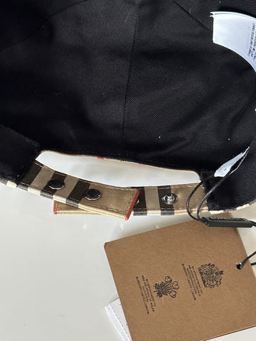 NWT $400 Burberry Stripe TB Baseball Cap Archive Beige M (57 cm) 8026924 Italy