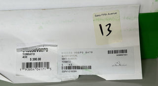 Резиновые сандалии Bottega Veneta Slider с узором Tomato 10, США (43) 640050, NIB 390 долларов США