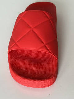 NIB Резиновые сандалии Bottega Veneta Slider с узором Tomato 13, США (46) 640050, $390