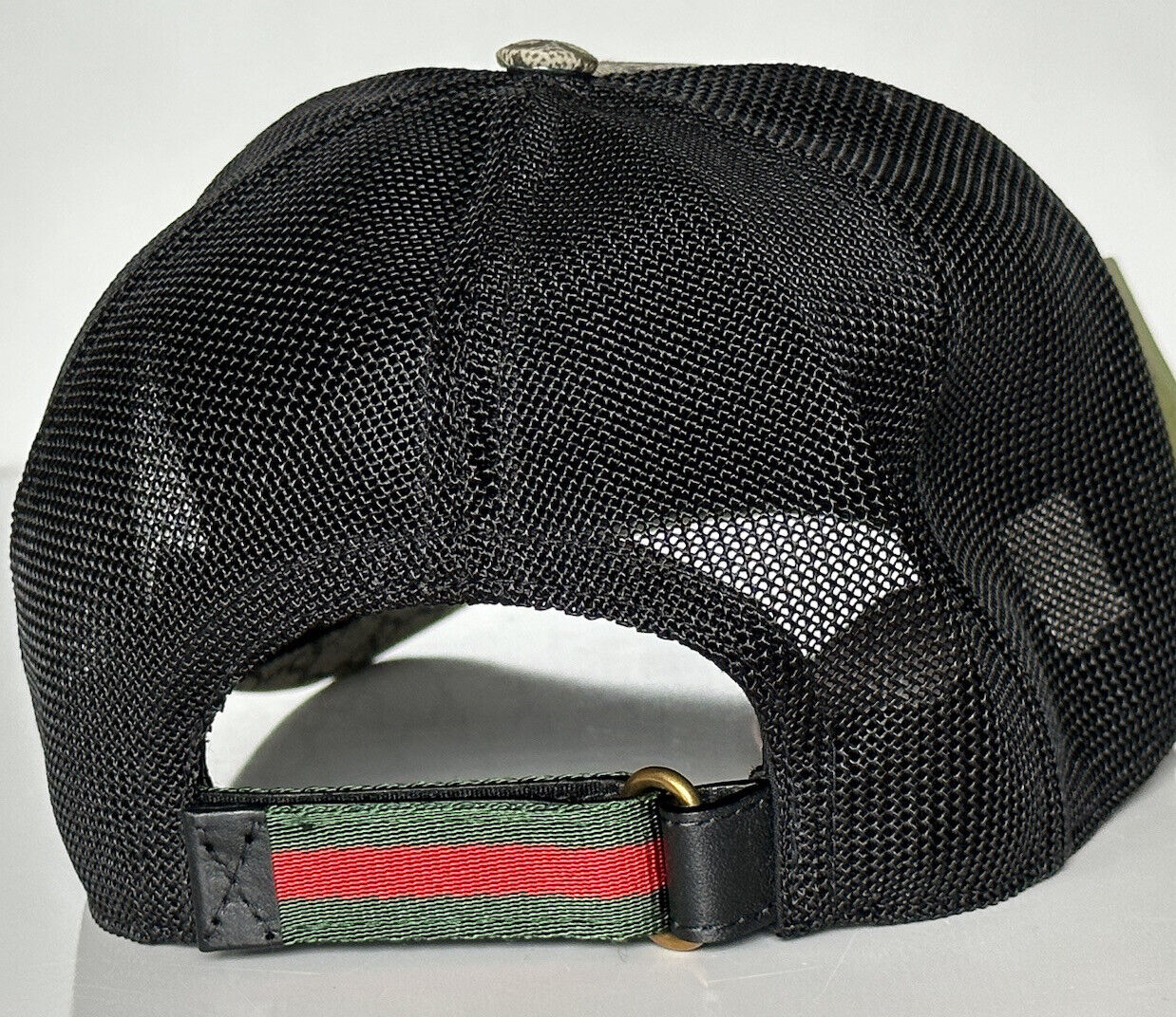 Бейсболка NWT Gucci Tiger GG с принтом Коричневая шляпа L (59 см), производство Италия 426887 