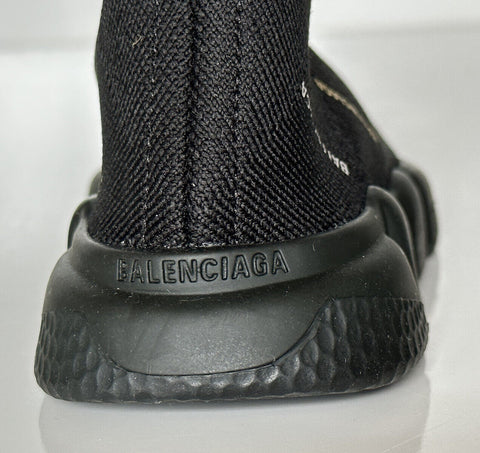 NIB 450 $ Balenciaga Logo Speed ​​LT Sock Sneakers für kleine Jungen Schwarz 25-26 (7,4") 