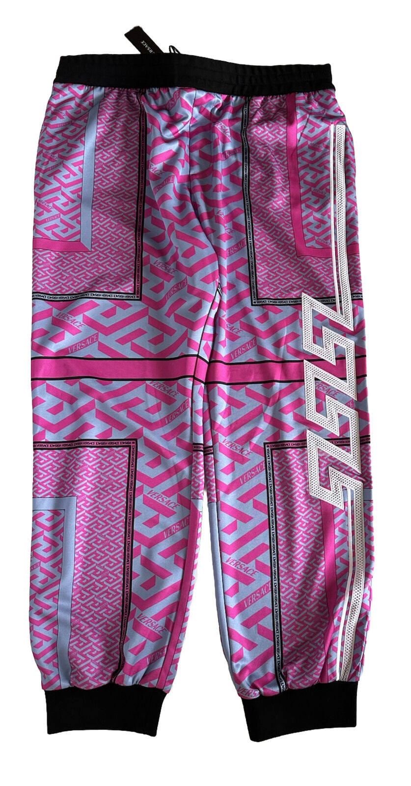 СЗТ $1295 Versace Греческий фирменный логотип Mitchel Fit Спортивные брюки 2XL 1004707 