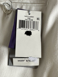 Мужские классические брюки кремового цвета из вискозы и шелка Ralph Lauren Purple Label, NWT, 695 долларов США, 30 США
