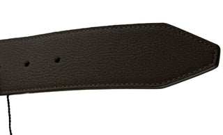 NWT $550 Fendi FF Calf Leather Brown Belt 110/44 Italy 7C0403