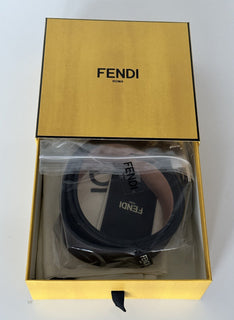 NWT $550 Ремень Fendi FF из телячьей кожи 105/42 Италия 7C0403 