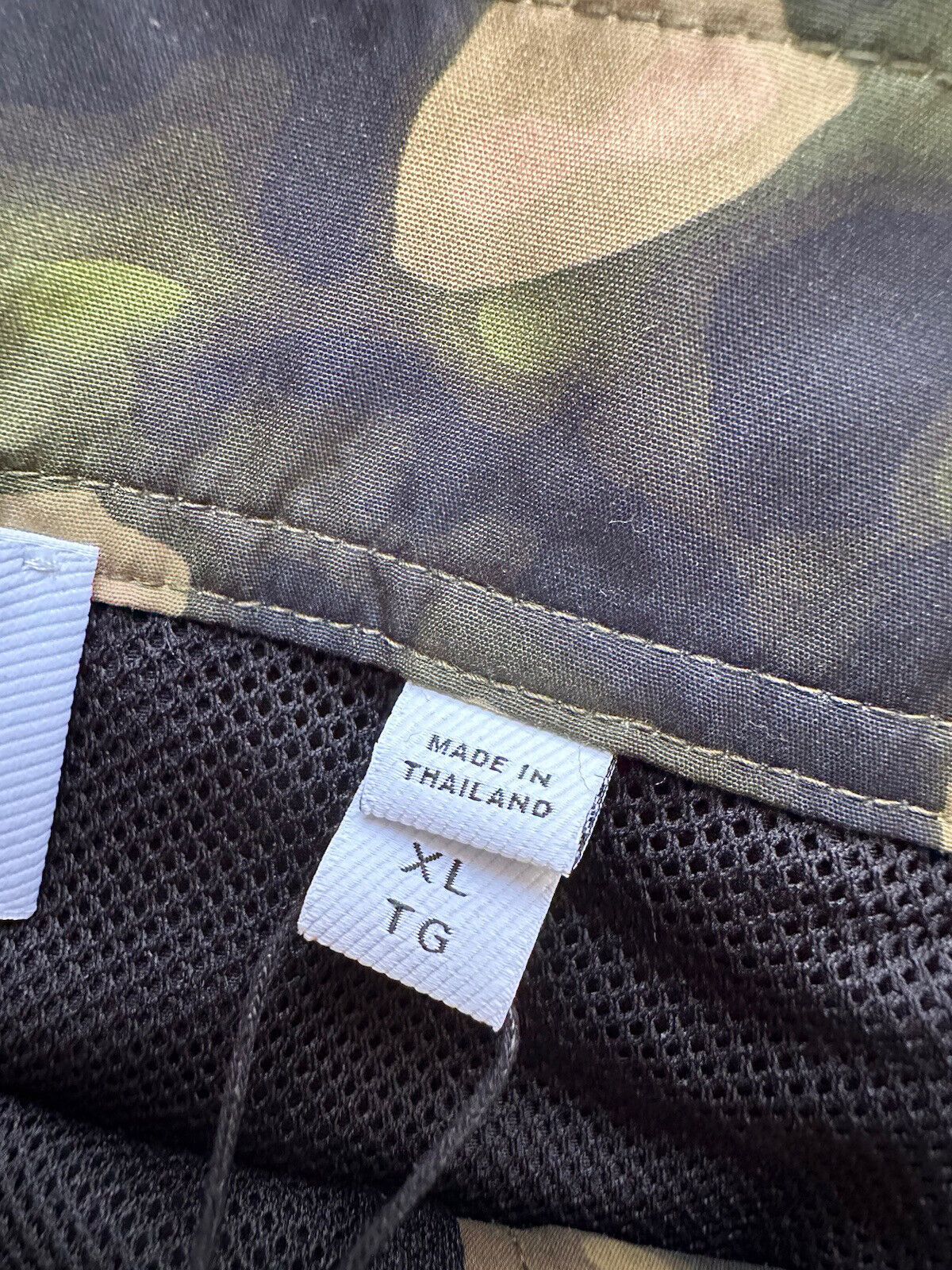 СЗТ $480 Burberry Breton Мужские камуфляжные шорты-боксеры для плавания темно-зеленого папоротника XL 8042583 