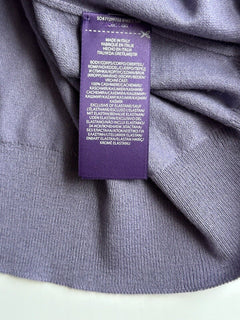 СЗТ $995 Polo Ralph Lauren Purple Label Мужской кашемировый розовый свитер M Италия 
