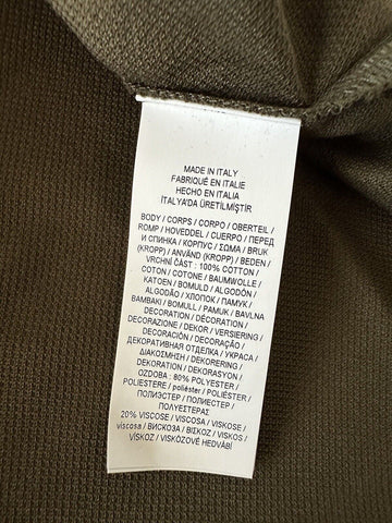 Neu mit Etikett: 425 $ Ralph Lauren Purple Label Bear Baumwoll-Oliv-Poloshirt 2XL Italien