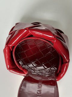 СЗТ $1500 Bottega Veneta Lido Intrecciato Кожаные сабо Red Sienna 8 США 608854 