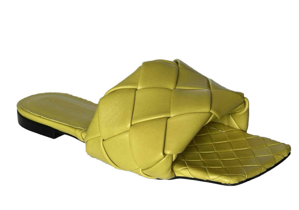 Сандалии на плоской подошве Bottega Veneta Acid за 1350 долларов США, обувь 8,5 США (38,5 евро) 608853 