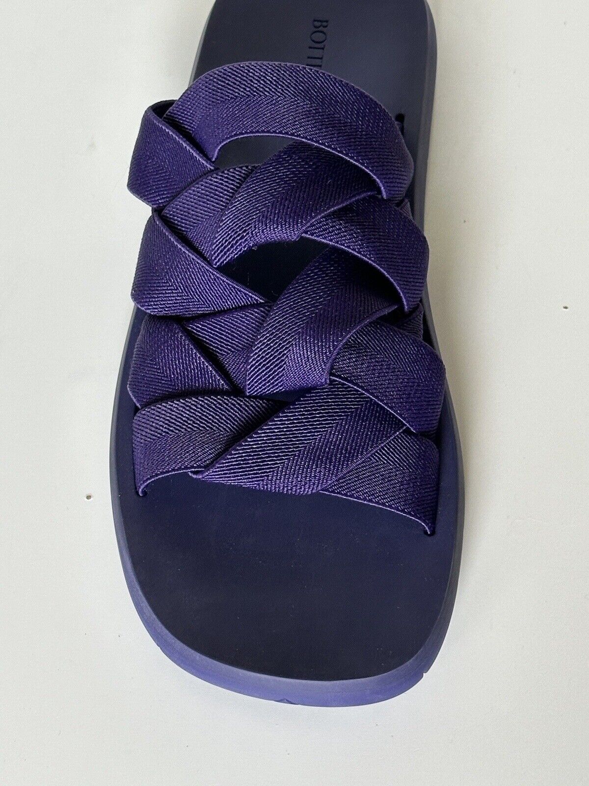 NIB $790 Bottega Veneta Intrecciato Starfish Purple Sandals 12 US (45) 651402 IT