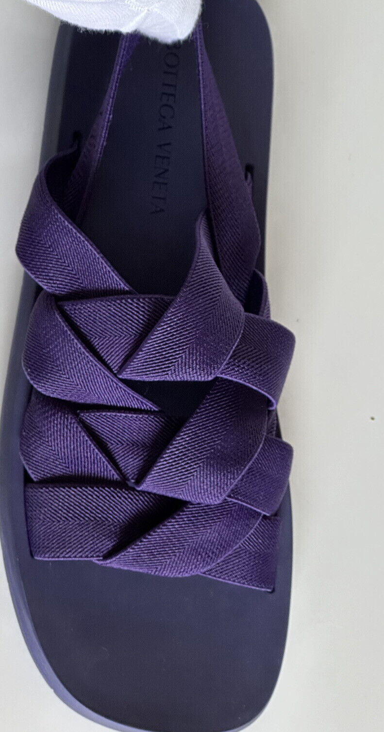 NIB $790 Bottega Veneta Intrecciato Starfish Purple Sandals 13 US (46) 651402 IT