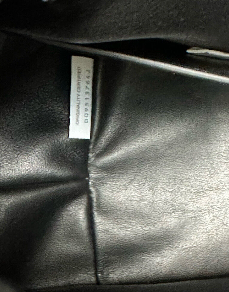 Neu mit Etikett: 3500 $ Bottega Veneta Napa Große schwarze Carbas-Umhängetasche aus Leder Italien 