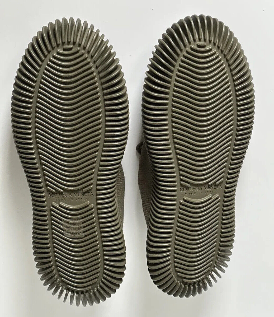 Мужские кроссовки эластичного цвета хаки Bottega Veneta 920 долларов США (42) 690112 