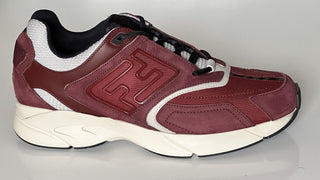 NIB 1100 долларов США Бордовые кроссовки Fendi FF Logo из ткани/кожи 12 US (45 EU) 7E1555