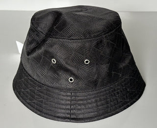 NWT $600 Bottega Veneta Intrecciato Нейлоновая панама Черная, M (57 см) 687344 