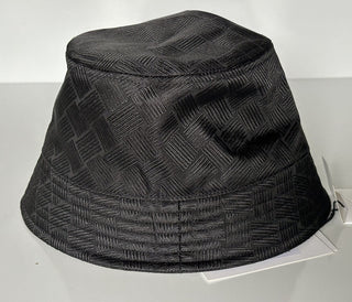 NWT $600 Bottega Veneta Intrecciato Нейлоновая панама Черная, M (57 см) 687344 