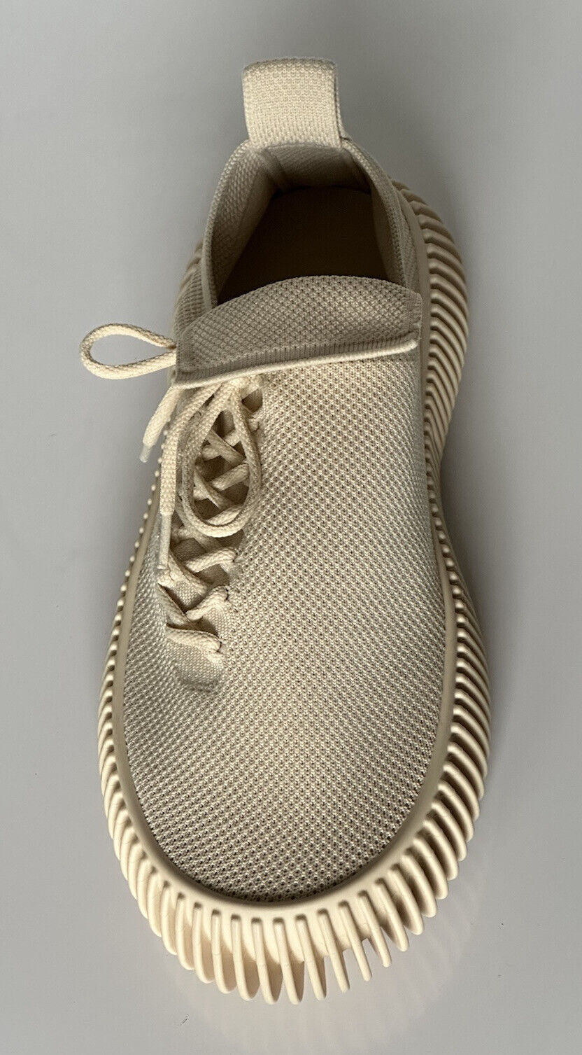 NIB 920 $ Bottega Veneta Tech Knit Cane Sugar Sneakers für Herren 9 US (42 Eu) 690112