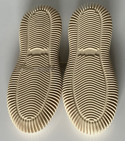 NIB 920 $ Bottega Veneta Tech Knit Cane Sugar Sneakers für Herren 10 US (43 Eu) 690112