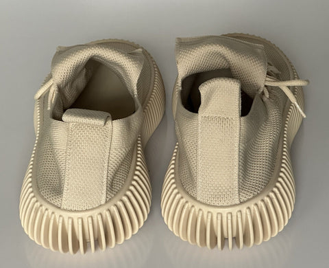 NIB 920 $ Bottega Veneta Tech Knit Cane Sugar Sneakers für Herren 10 US (43 Eu) 690112