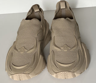 NIB 1050 Fendi Flow Мужские бежевые кроссовки из ткани 10 США (43 евро) 7E1504 Италия