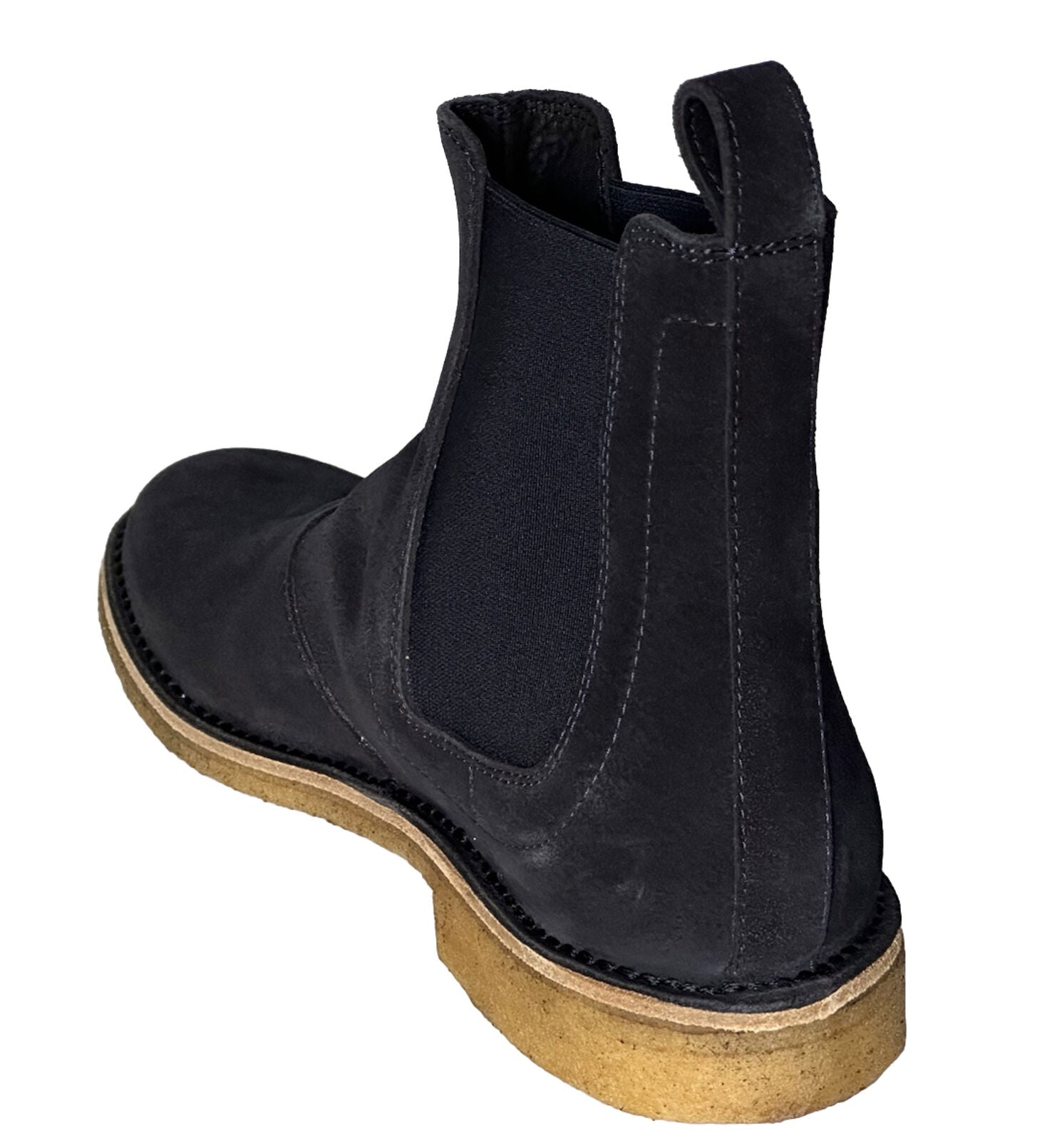 NIB $820 Bottega Veneta Calf Suede Slate Dark Navy Ankle Boots 6 US (39) 312345