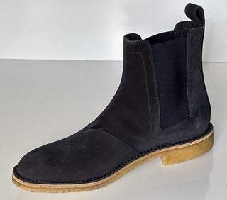 Темно-синие ботильоны из телячьей замши Bottega Veneta Slate за 820 долларов США 6 США (39) 312345 
