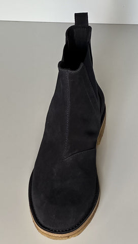 NIB $820 Bottega Veneta Calf Suede Slate Dark Navy Ankle Boots 6 US (39) 312345