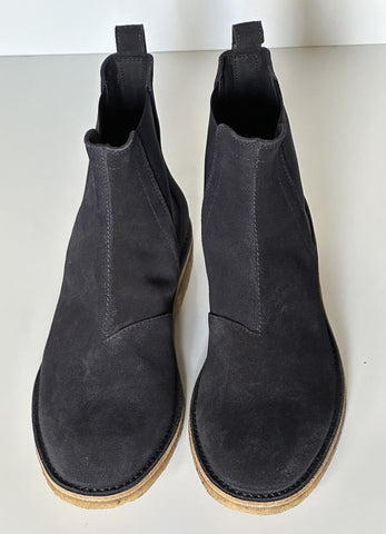 NIB $820 Bottega Veneta Calf Suede Slate Dark Navy Ankle Boots 6 US (39) 312345