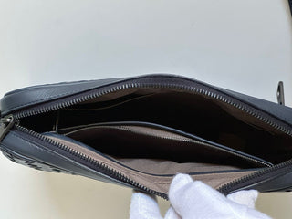NWT $1890 Bottega Veneta Intrecciato Кожаная сумка через плечо или клатч Синяя 548040 