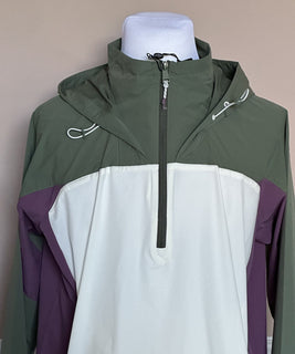 Мужская ветровка с капюшоном Polo Ralph Lauren RLX, размер NWT 228 долларов США, большая 