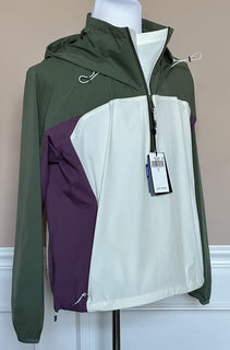 Мужская ветровка с капюшоном Polo Ralph Lauren RLX, размер NWT 228 долларов США, большая 
