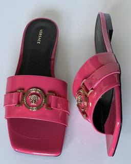Женские сандалии Fuxia Oro VERSACE Medusa 850 долларов США 6 США (36 евро) 1006144 Испания 