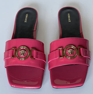 Женские сандалии Fuxia Oro VERSACE Medusa 850 долларов США 6 США (36 евро) 1006144 Испания 