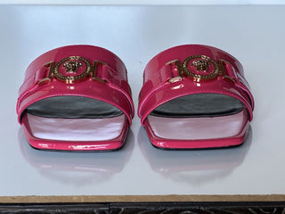 Женские сандалии Fuxia Oro VERSACE Medusa 850 долларов США 6 США (36 евро) 1006144 Испания 