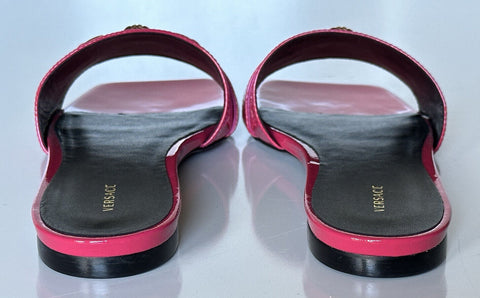 NIB 850 $ VERSACE Medusa Damen Fuxia Oro Sandalen 6 US (36 Euro) 1006144 Spanien 