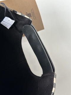 NWT $380 Бейсбольная кепка Burberry Stripe Archive Бежевая M (57 см) 8026929 Италия