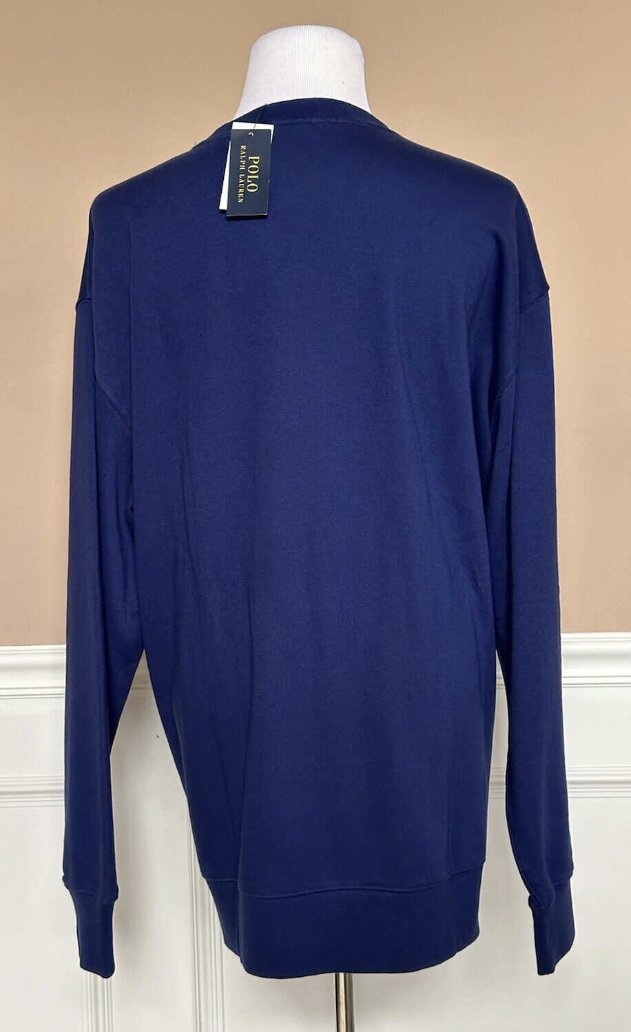 Новый свитшот Polo Ralph Lauren Beach Bear синего цвета 3XLT/2TGL за 168 долларов 