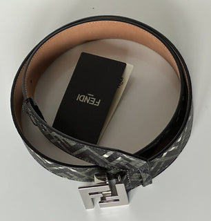 NWT $1100 Fendi FF Colubrid Snake Skin Leather Belt 105/42 7C0404 IT