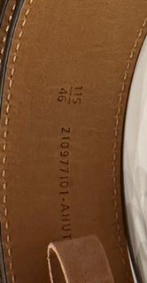 NWT $1100 Ремень Fendi FF Colubrid из кожи змеи 115/46 7C0404 Италия 