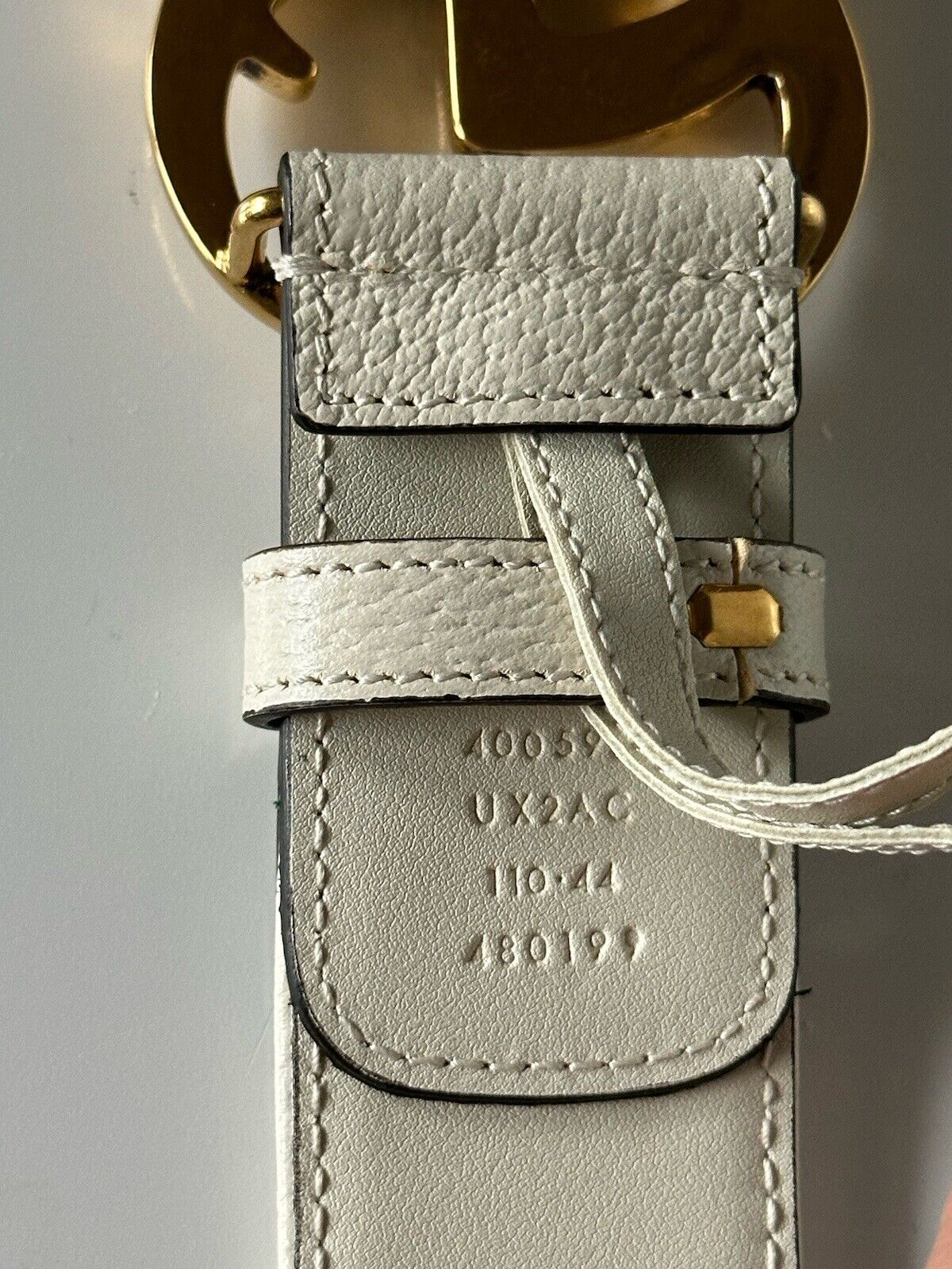 Женский широкий ремень NWT Gucci из рафии GG Marmont телесного цвета 110/44 Италия 400593 