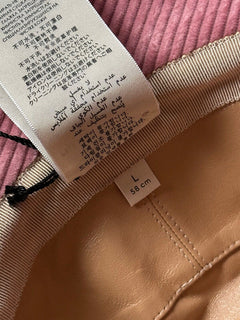 NWT $430 Женская розовая бархатная вельветовая панама Gucci Gucci L (58 см) 679425 Италия 