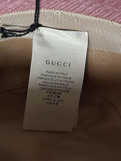 NWT $430 Женская розовая бархатная вельветовая панама Gucci Gucci L (58 см) 679425 Италия 