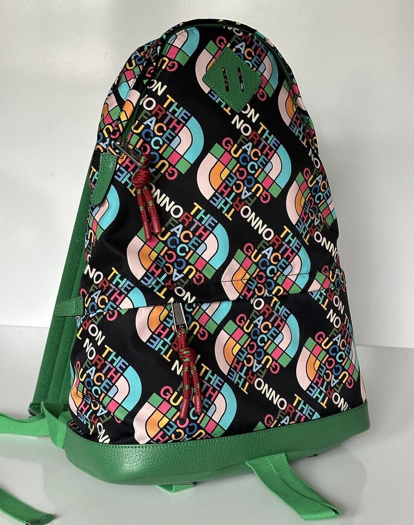 NWT $1890 Черный холщовый рюкзак Gucci &amp; The North Face, сделано в Италии 650288 1164 