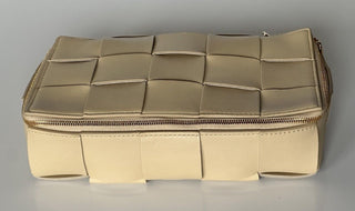 NWT $1250 Bottega Veneta Intrecciato Кожаный дорожный чехол Multitan 680212 